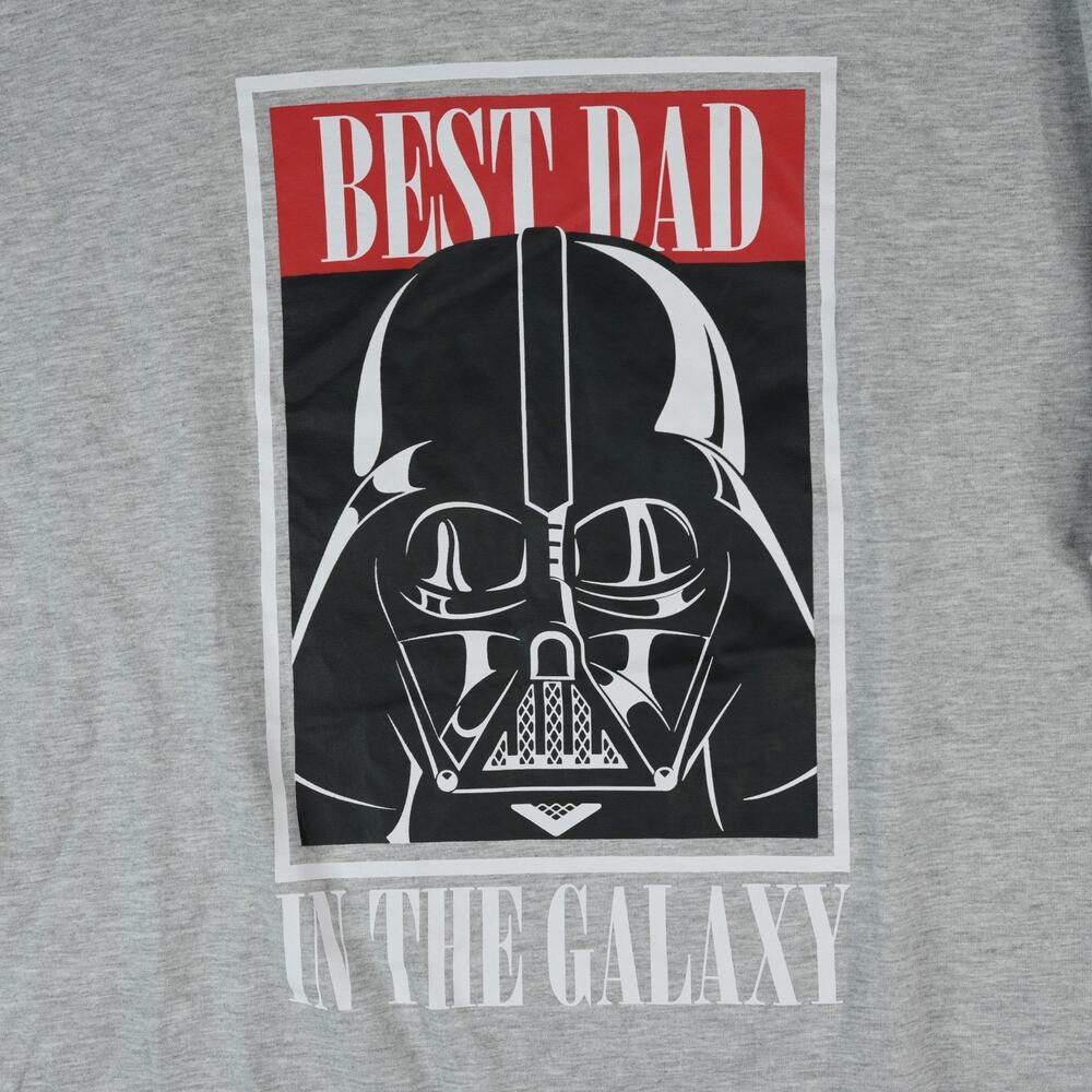 Star‎ Wars Darth Vader Best Dad In The Galaxy T-Shirt Mens XXL Fathers Day Gift